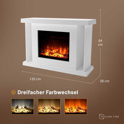 Preview: Glow Fire Elektrokamin Tarvos